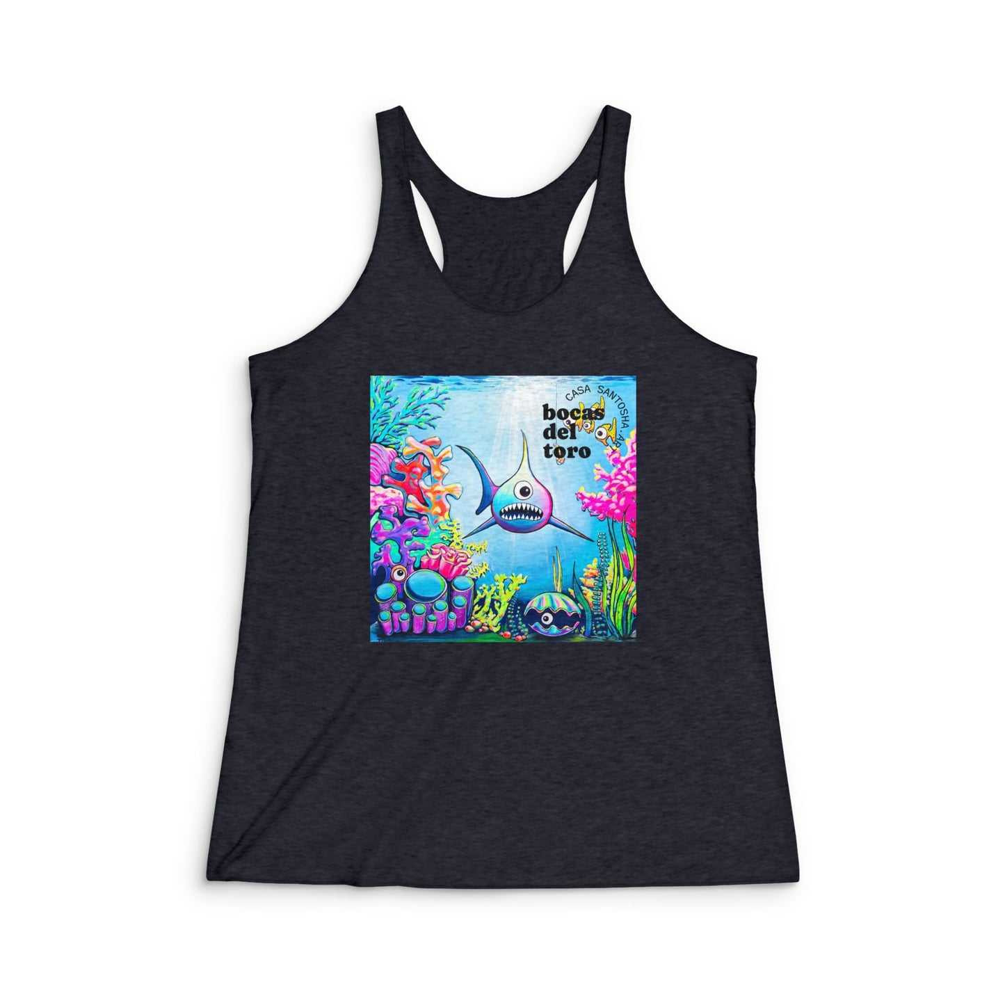 Women's Cyclops Shark Graphic Racerback Tank