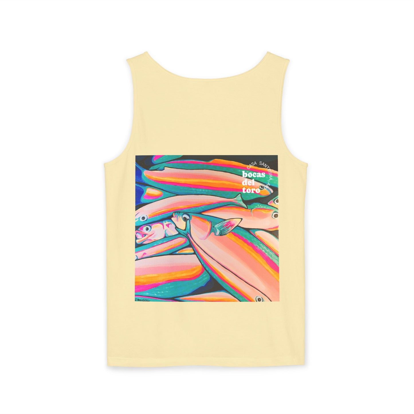 Unisex Neon Fish Tank Top - Perfect for Summer Vibes