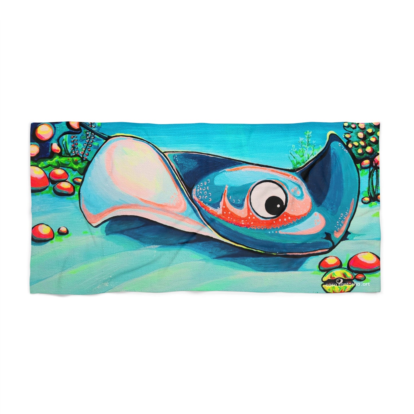 Cyclops Stingray Beach Towel for Summer Fun and Vacation Essentials
