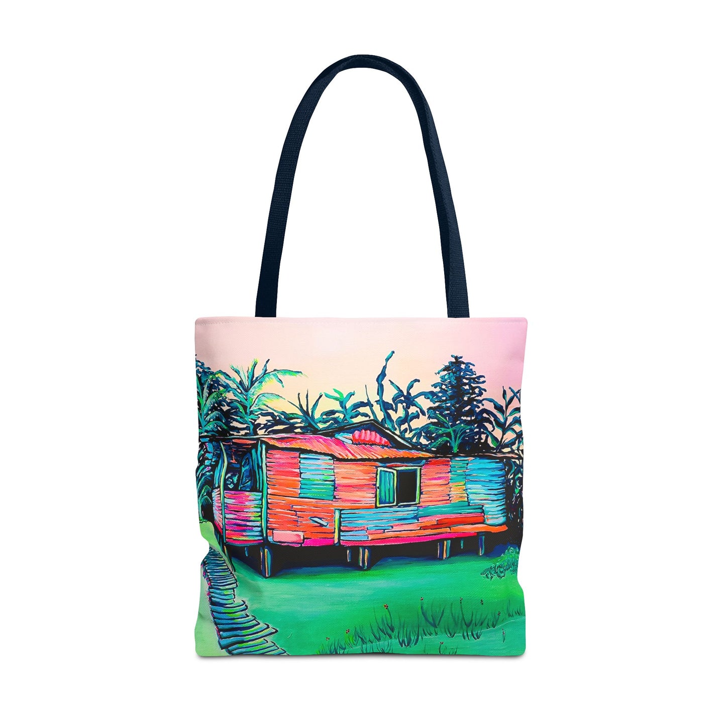 Premium Luis Russell House Bocas Tote Bag, Original Artist Design, Reusable Shopping Tote, Eco-Friendly
