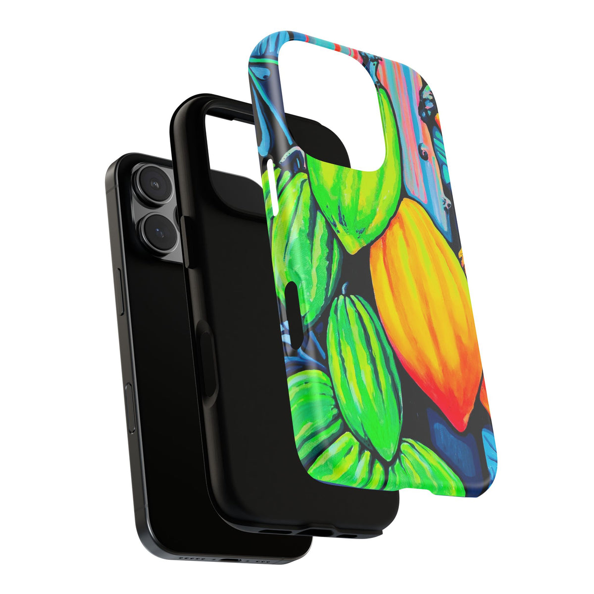 Coque de téléphone robuste Cacao Néon