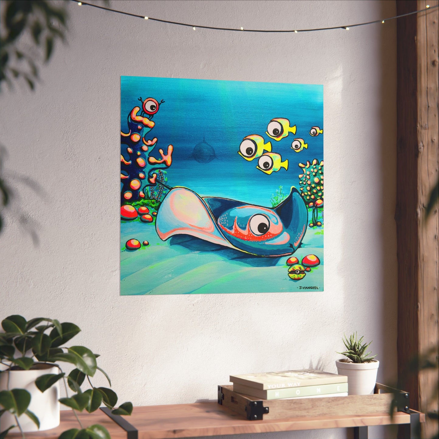 Cyclops Stingray Giclée Art Poster