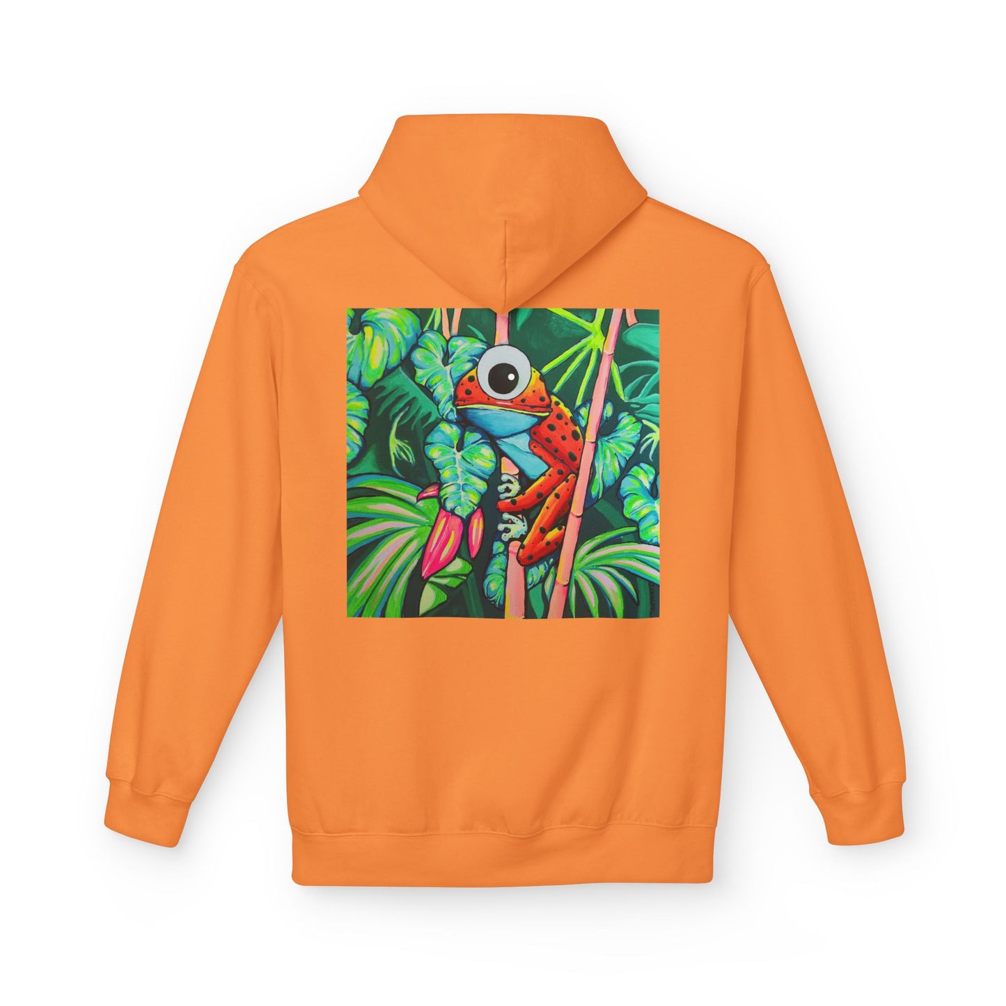 Unisex Cyclops Red Frog Soft Hoodie