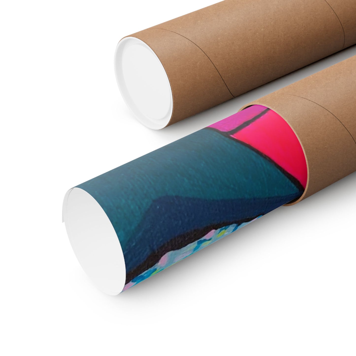 Neon Sushi Giclée Art Poster