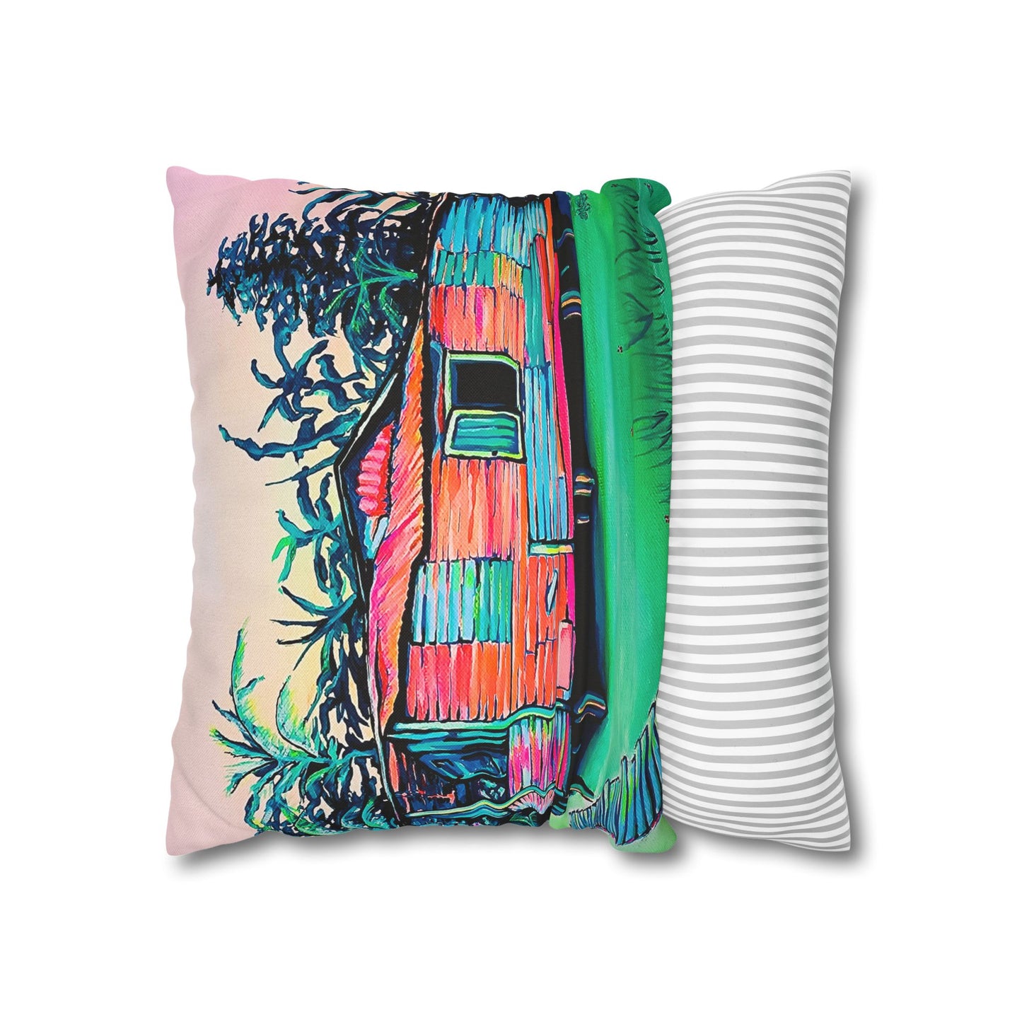 Luis Russell House Bocas Pillowcase for Throw Pillow, Cover Only