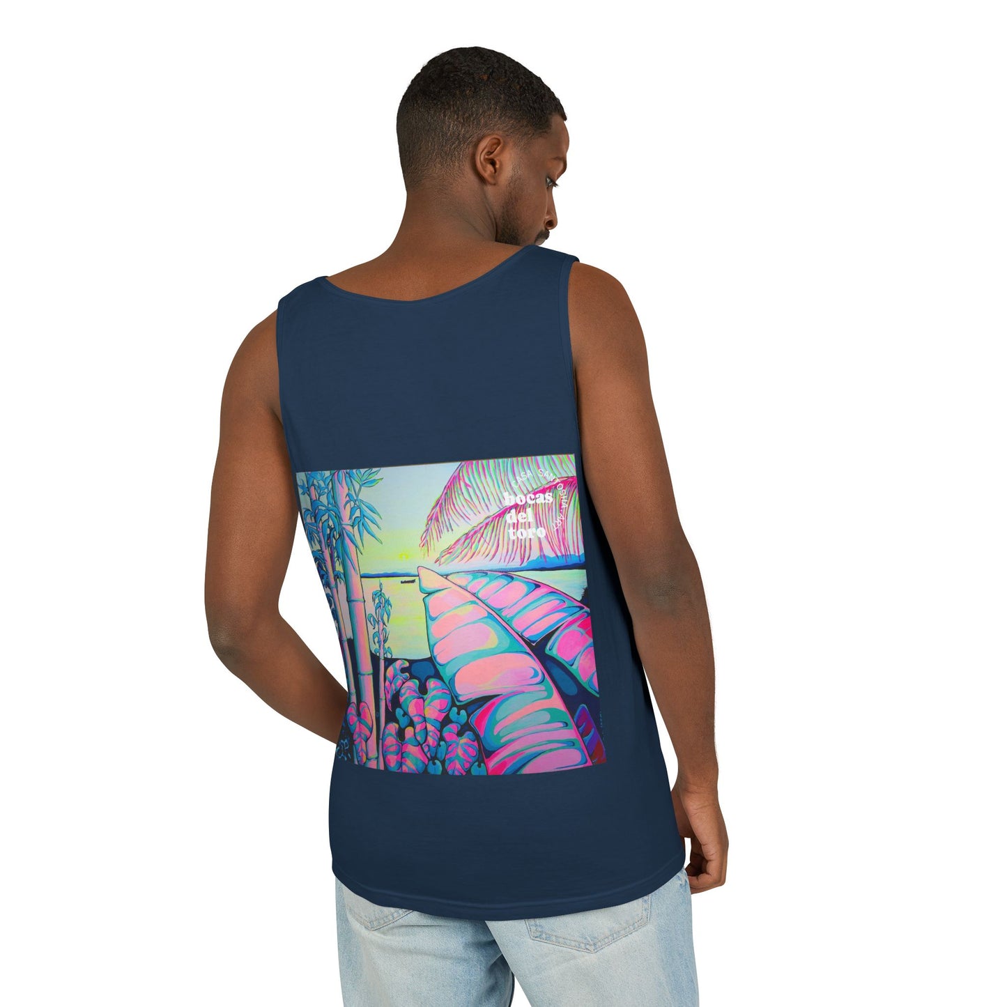 Unisex Serenity Bocas Tank Top - Perfect for Summer Vibes