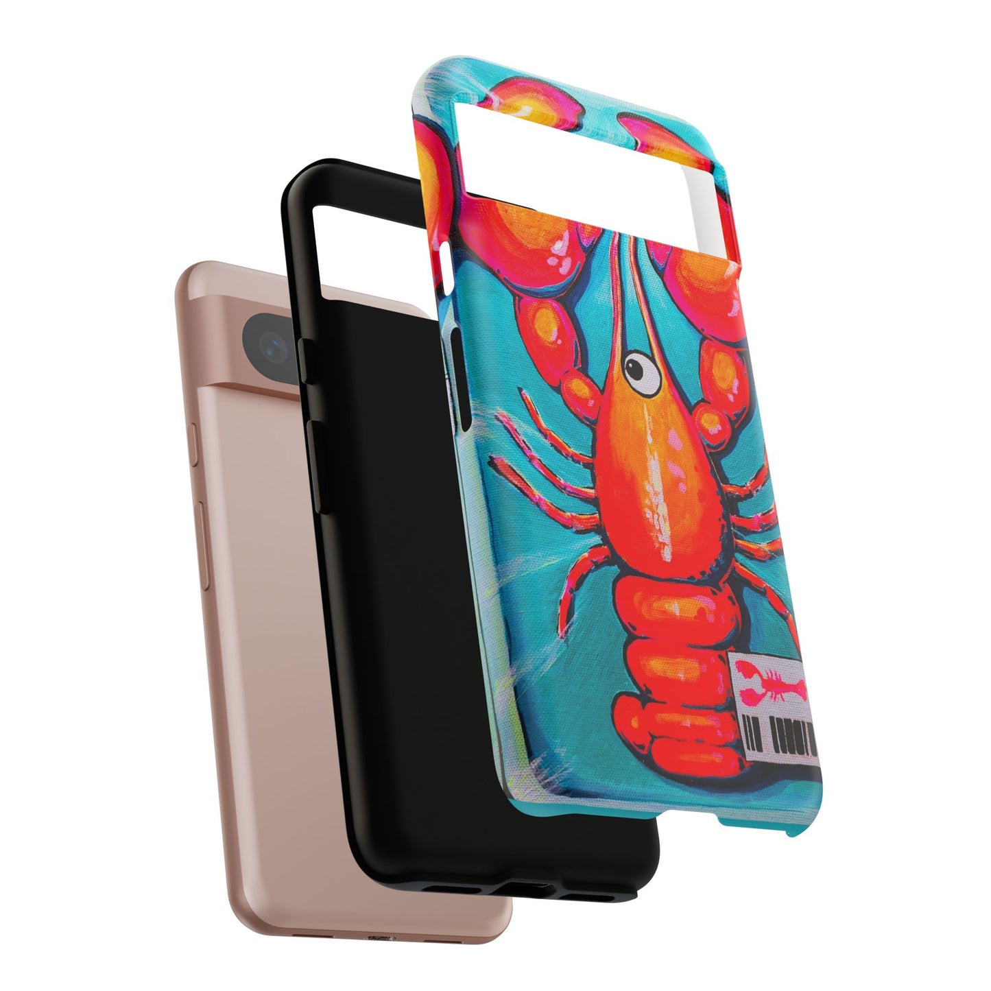 Neon Lobster Tough Phone Case