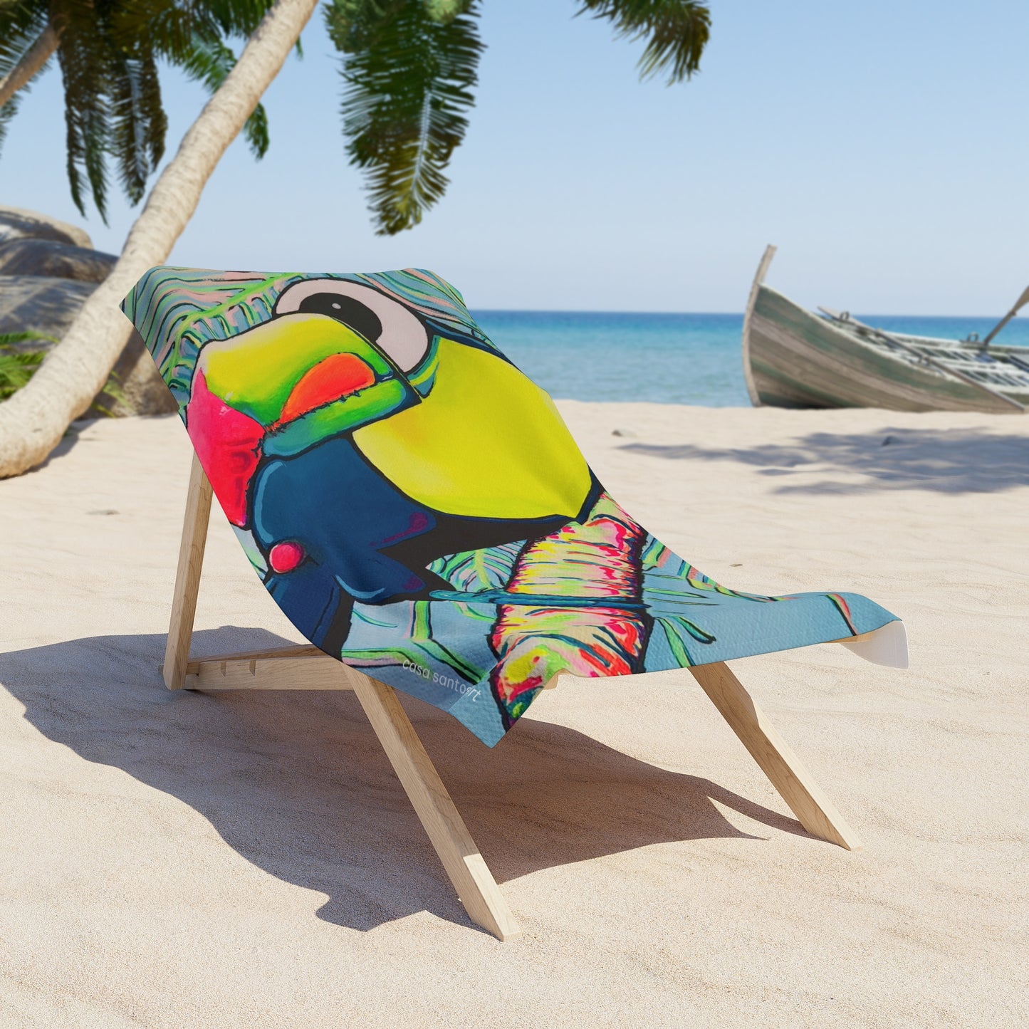 Cyclops Toucan Beach Towel for Summer Fun and Vacation Essentials