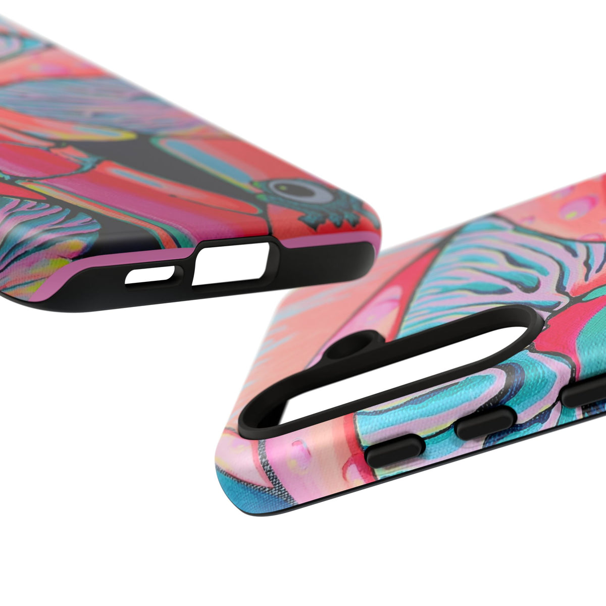 Coque de téléphone résistante Trippy Mushrooms