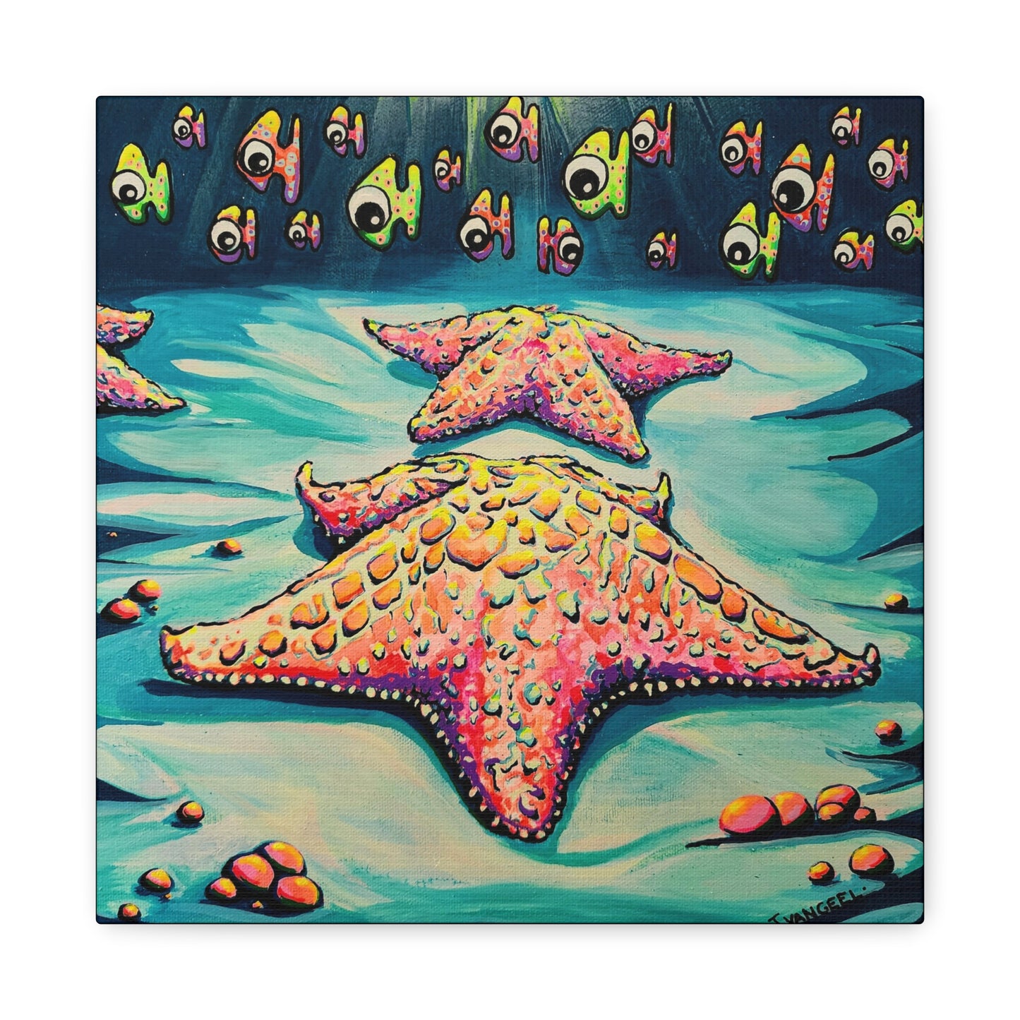 Cyclops Starfish Canvas Wall Art