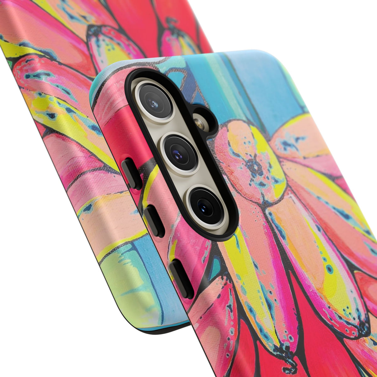 Neon Primitivo Bananas Tough Phone Case
