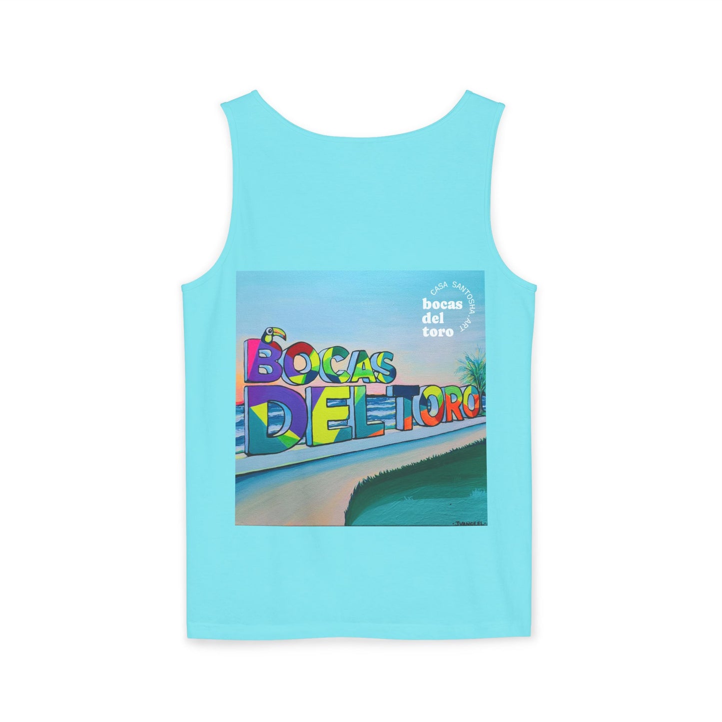 Unisex Bocas Del Toro Sign Tank Top - Perfect for Summer Vibes