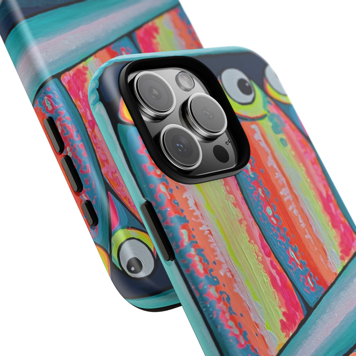Neon Sardines Tough Phone Case