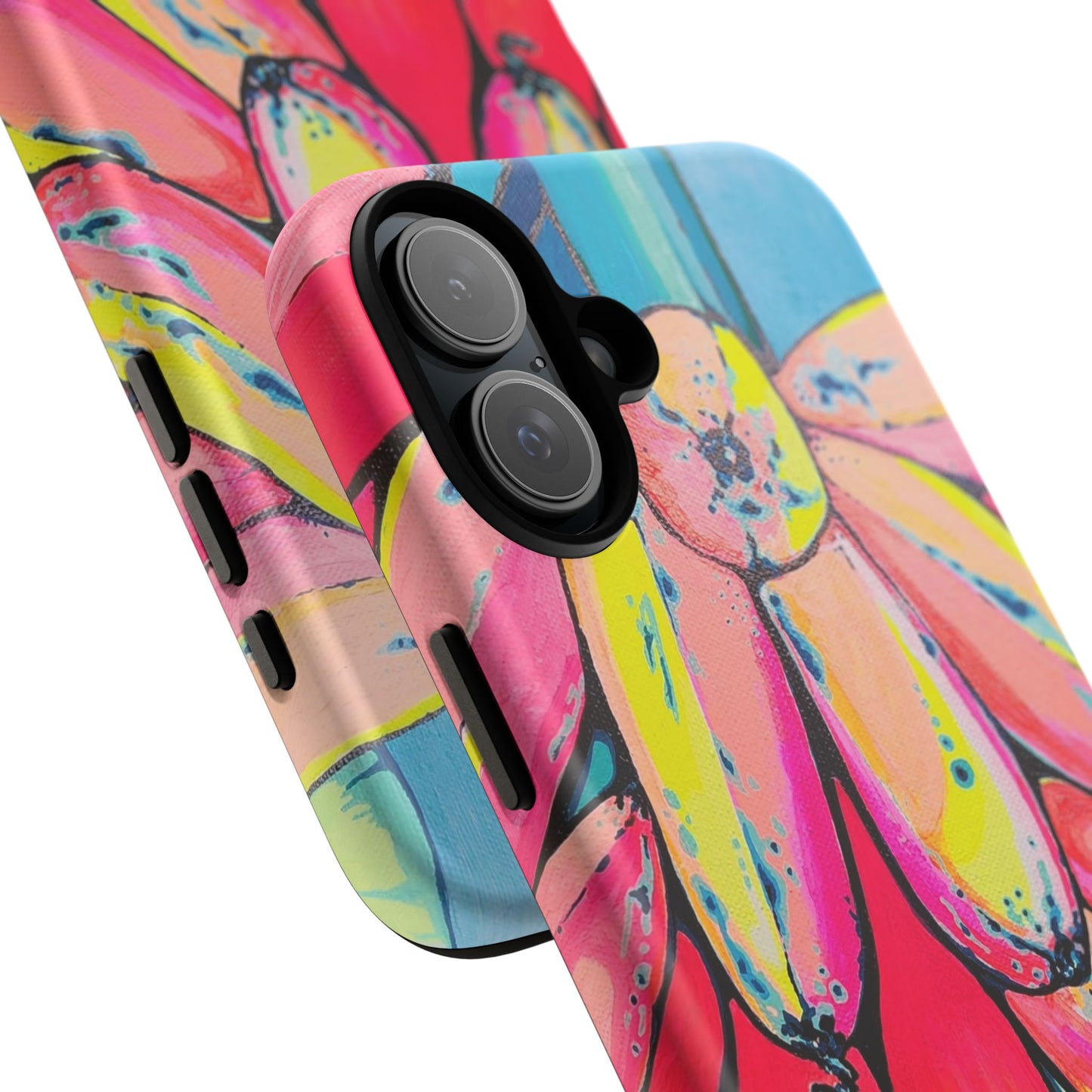 Neon Primitivo Bananas Tough Phone Case