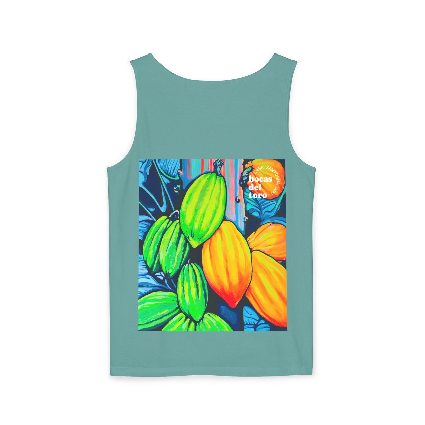 Unisex Neon Cacao Tank Top - Perfect for Summer Vibes