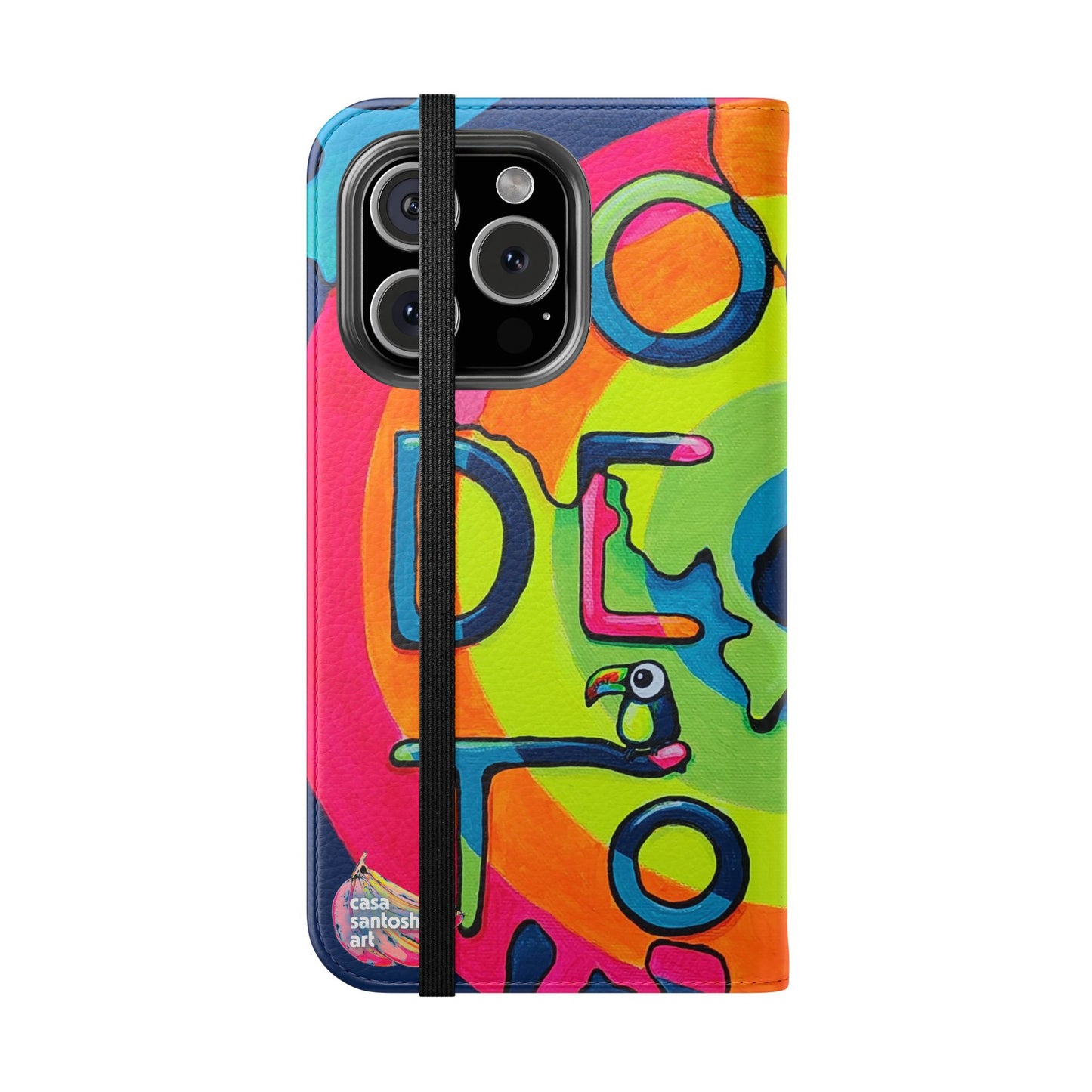 Bocas Del Toro Islands Flip Phone Case – Wallet Cover with Card Slots