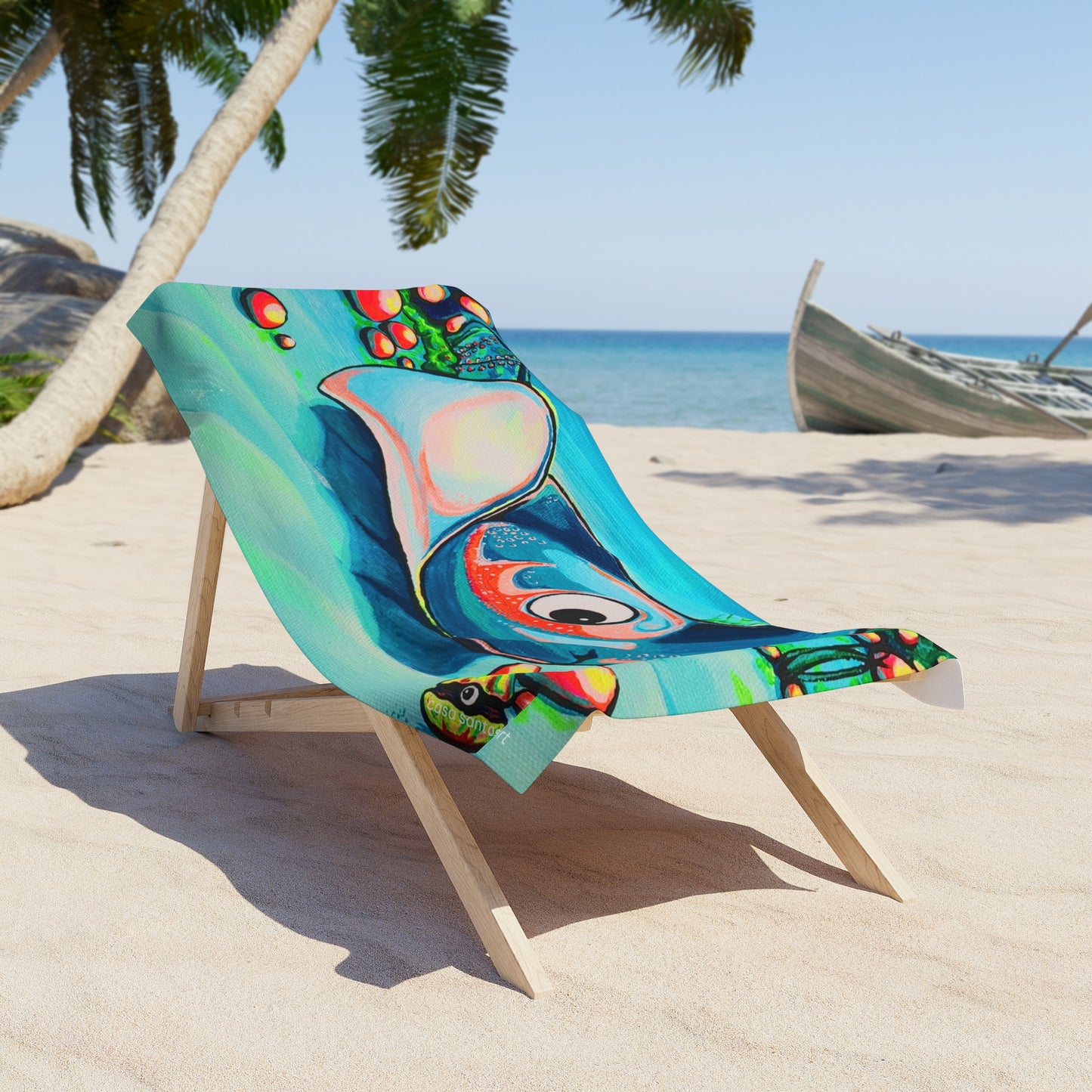 Cyclops Stingray Beach Towel for Summer Fun and Vacation Essentials