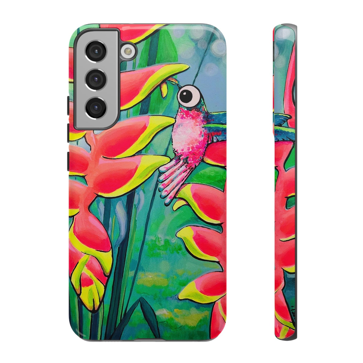 Cyclops Hummingbirds Tough Phone Case