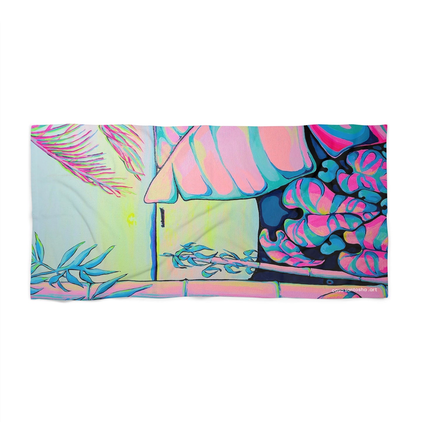 Serenity Bocas Beach Towel for Summer Fun and Vacation Essentials