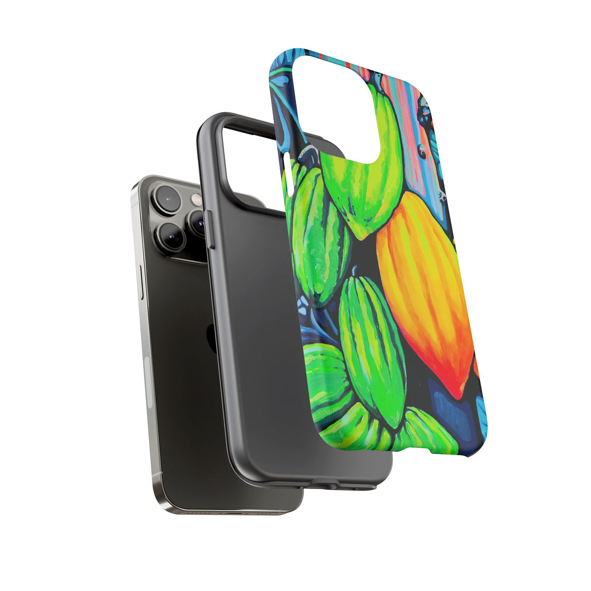 Coque de téléphone robuste Cacao Néon