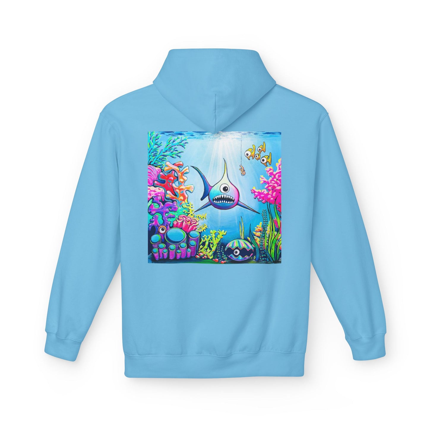 Unisex Cyclops Shark Soft Hoodie