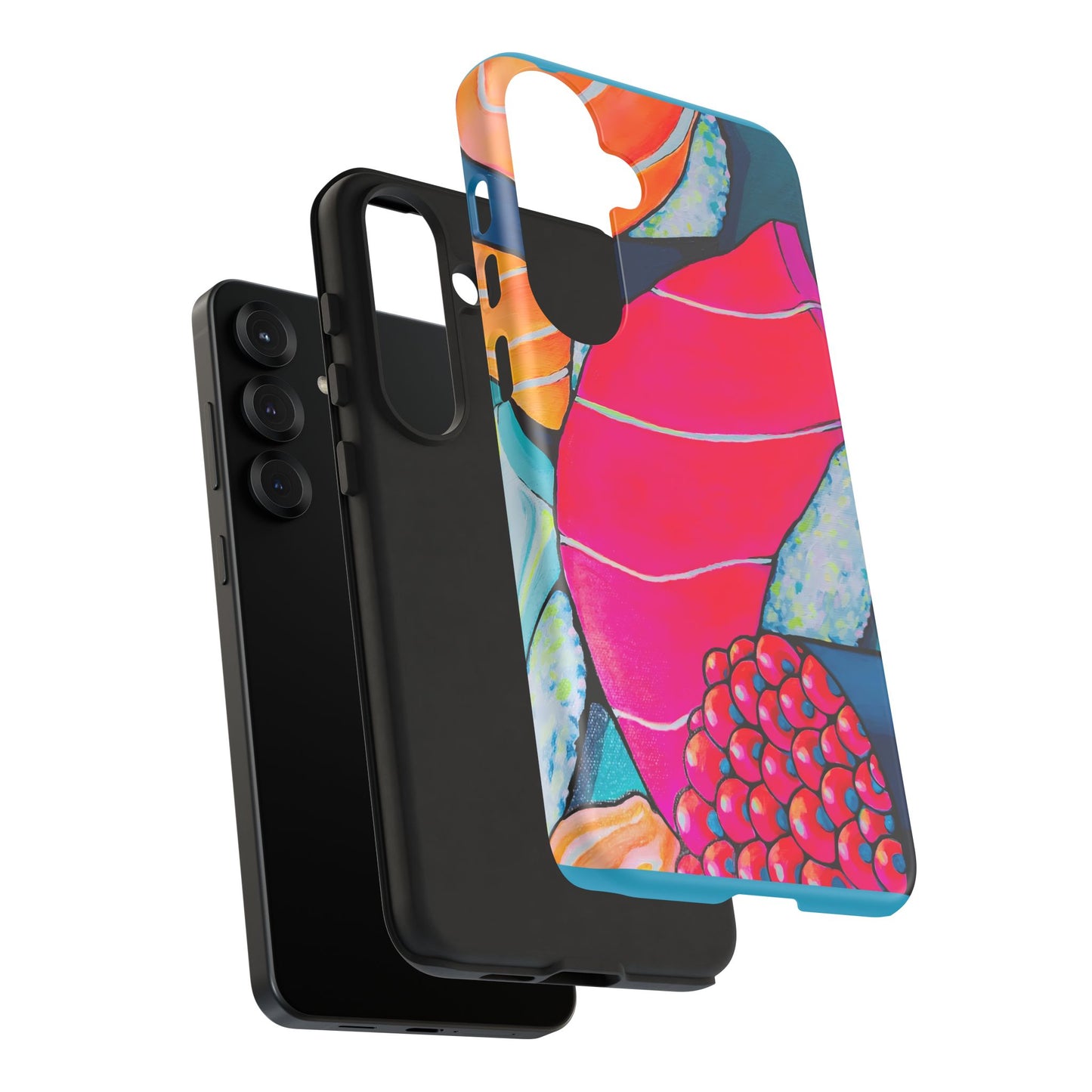 Coque de téléphone résistante Néon Sushi