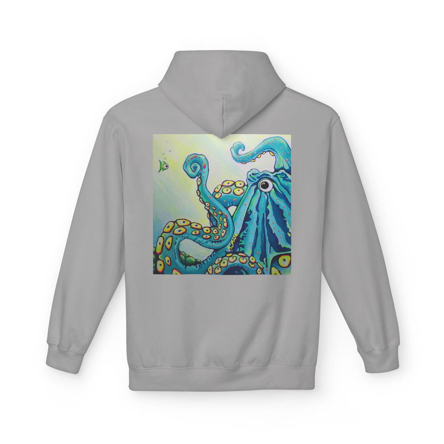 Unisex Cyclops Octopus Soft Hoodie