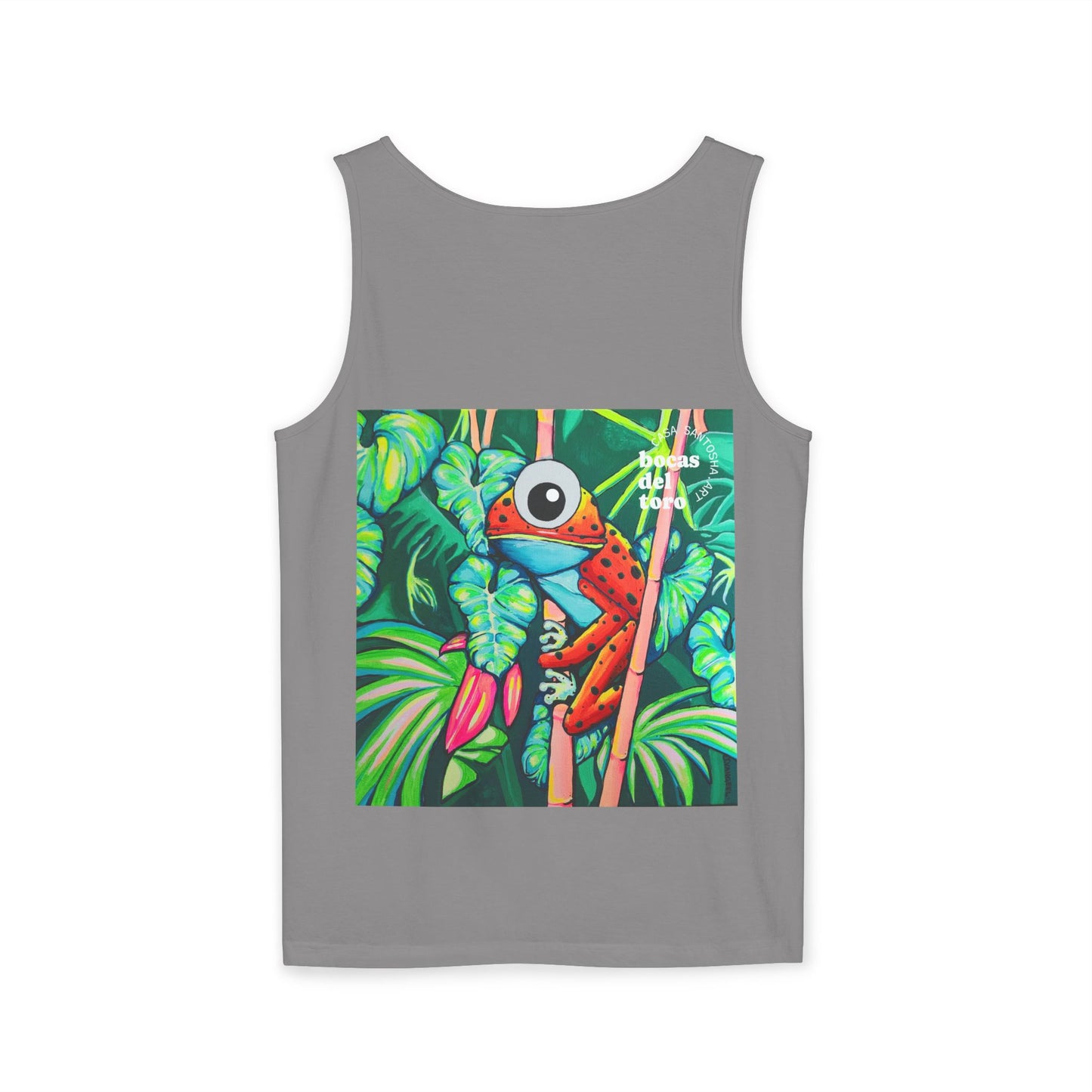 Unisex Cyclops Red Frog Tank Top - Perfect for Summer Vibes