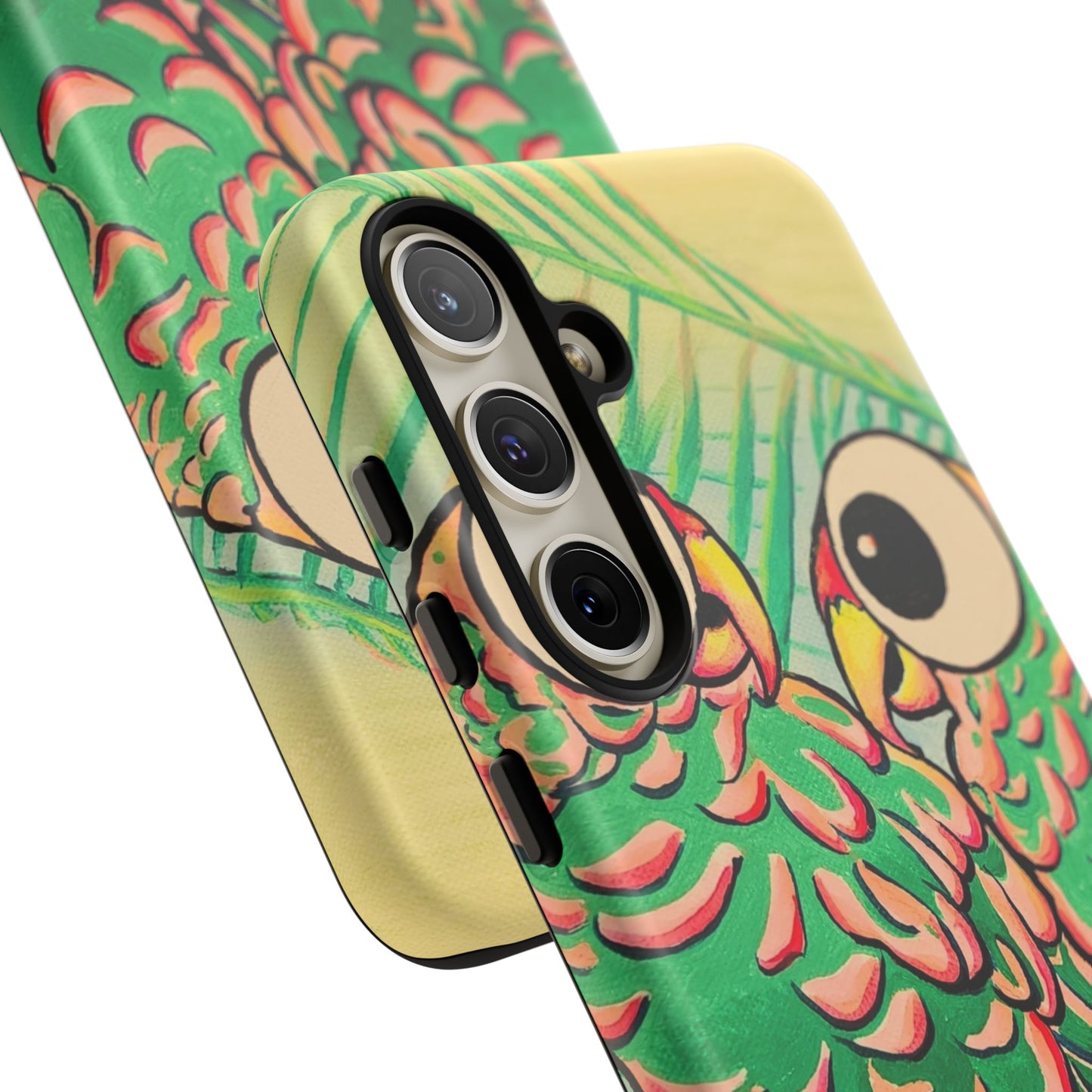 Chatty Cyclops Parrots Tough Phone Case