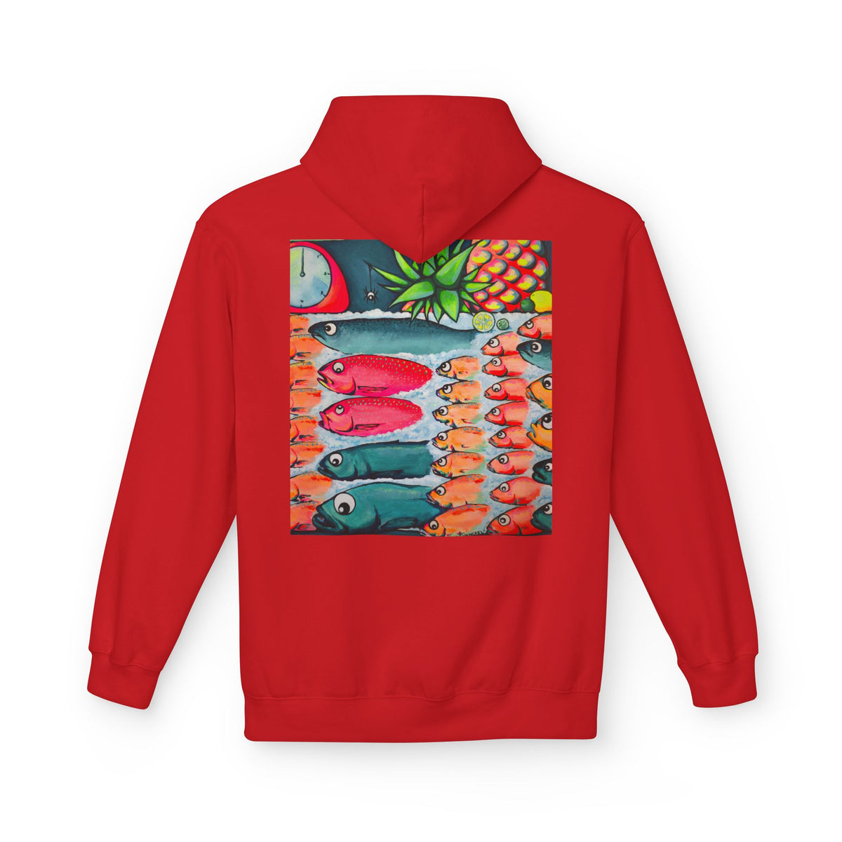 Unisex Neon Cabo Fish Market Soft Hoodie
