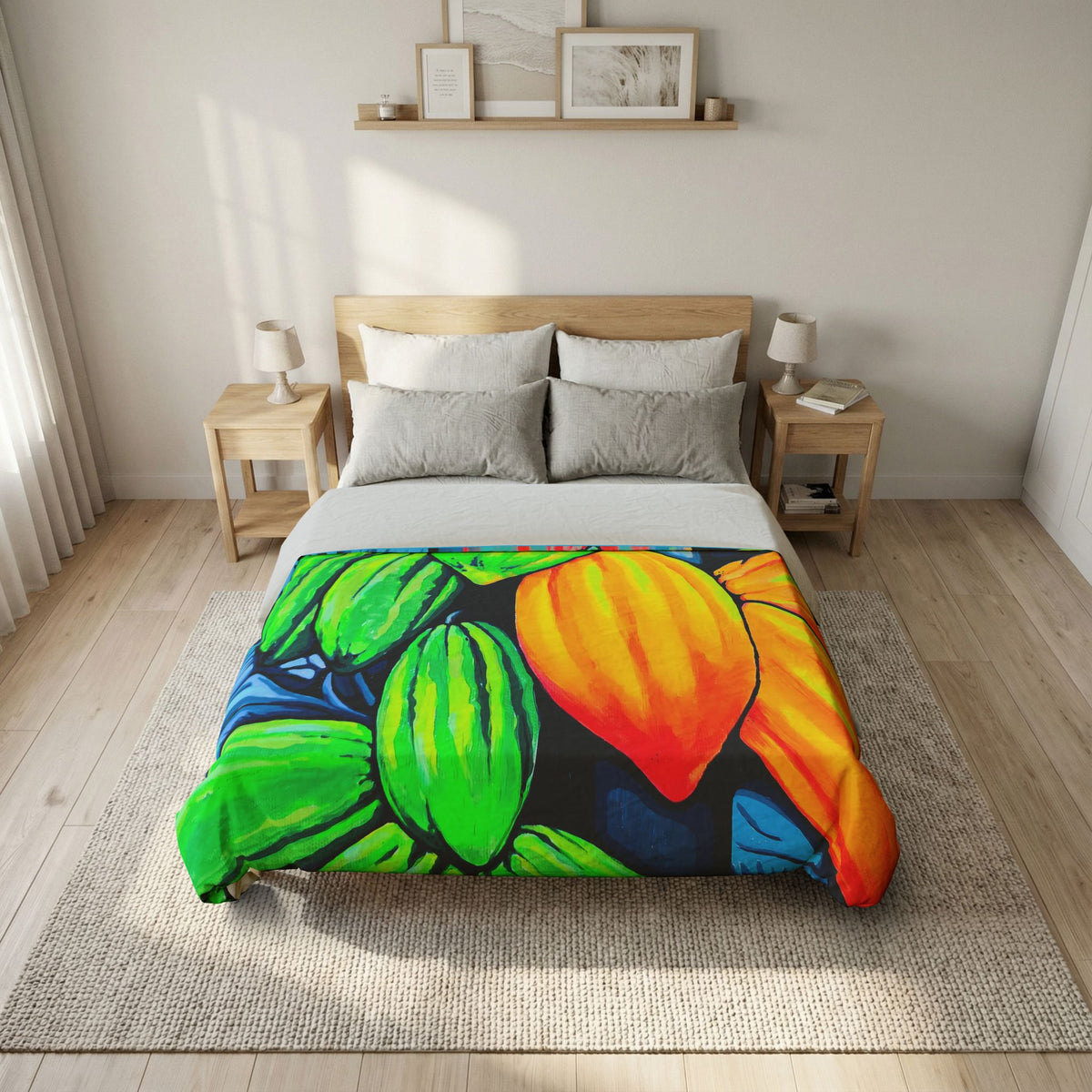 Neon Cacao Duvet Cover