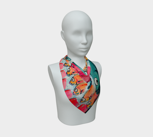 Neon Cabo Fish Market Scarf