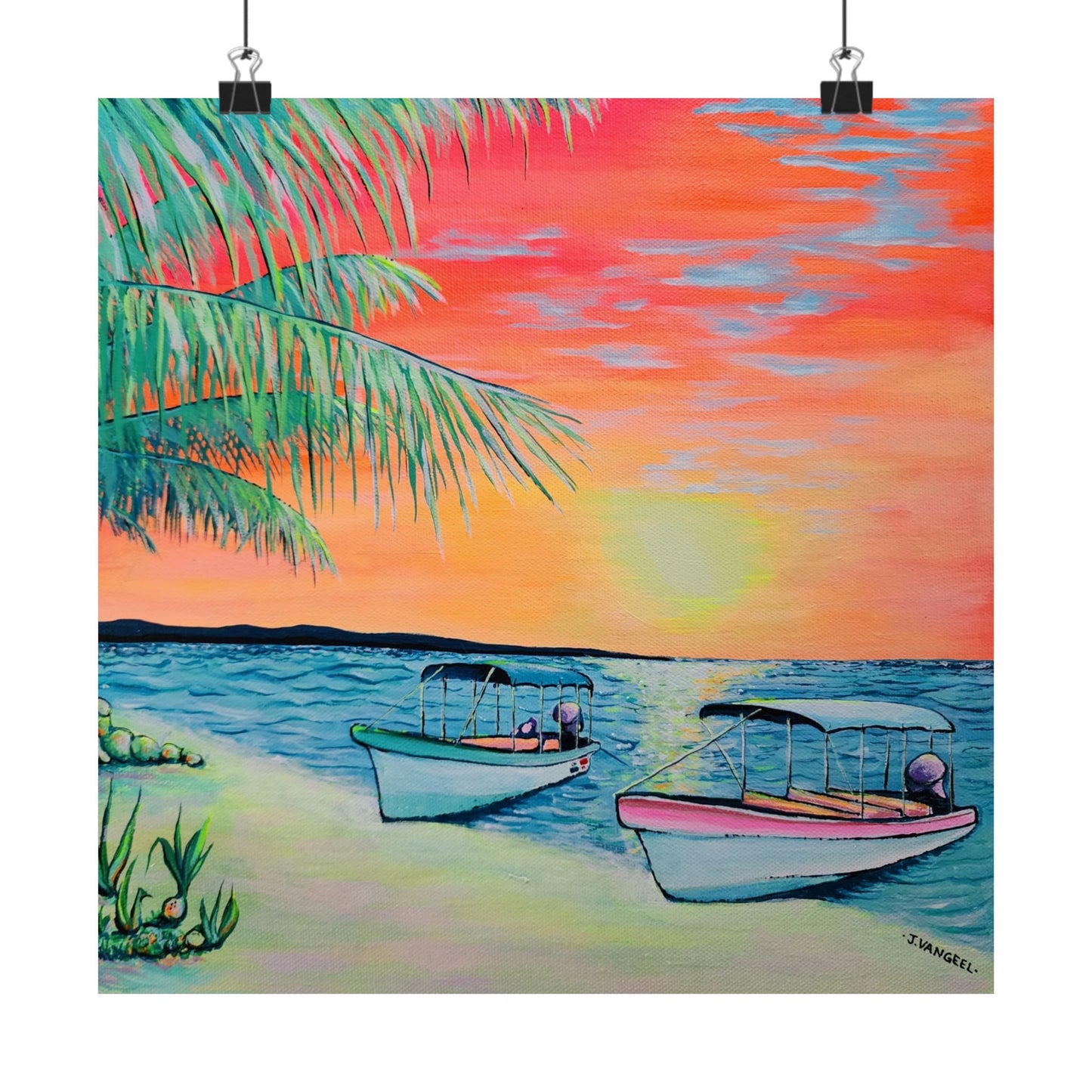 Panga Express Giclée Art Poster