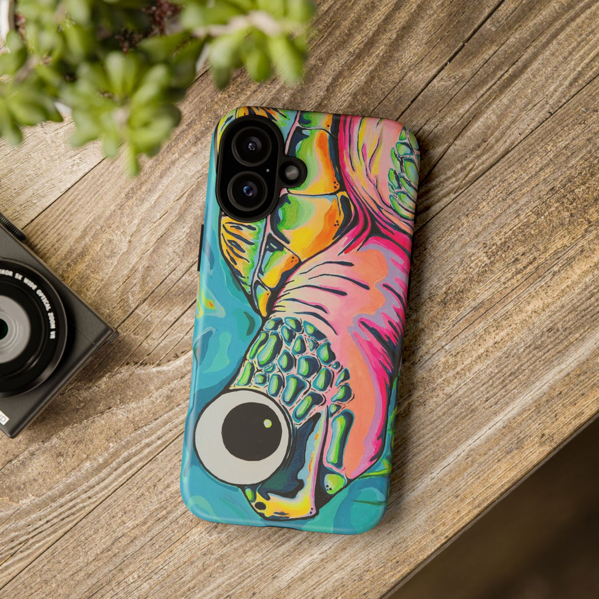 Cyclops Turtle Tough Phone Case