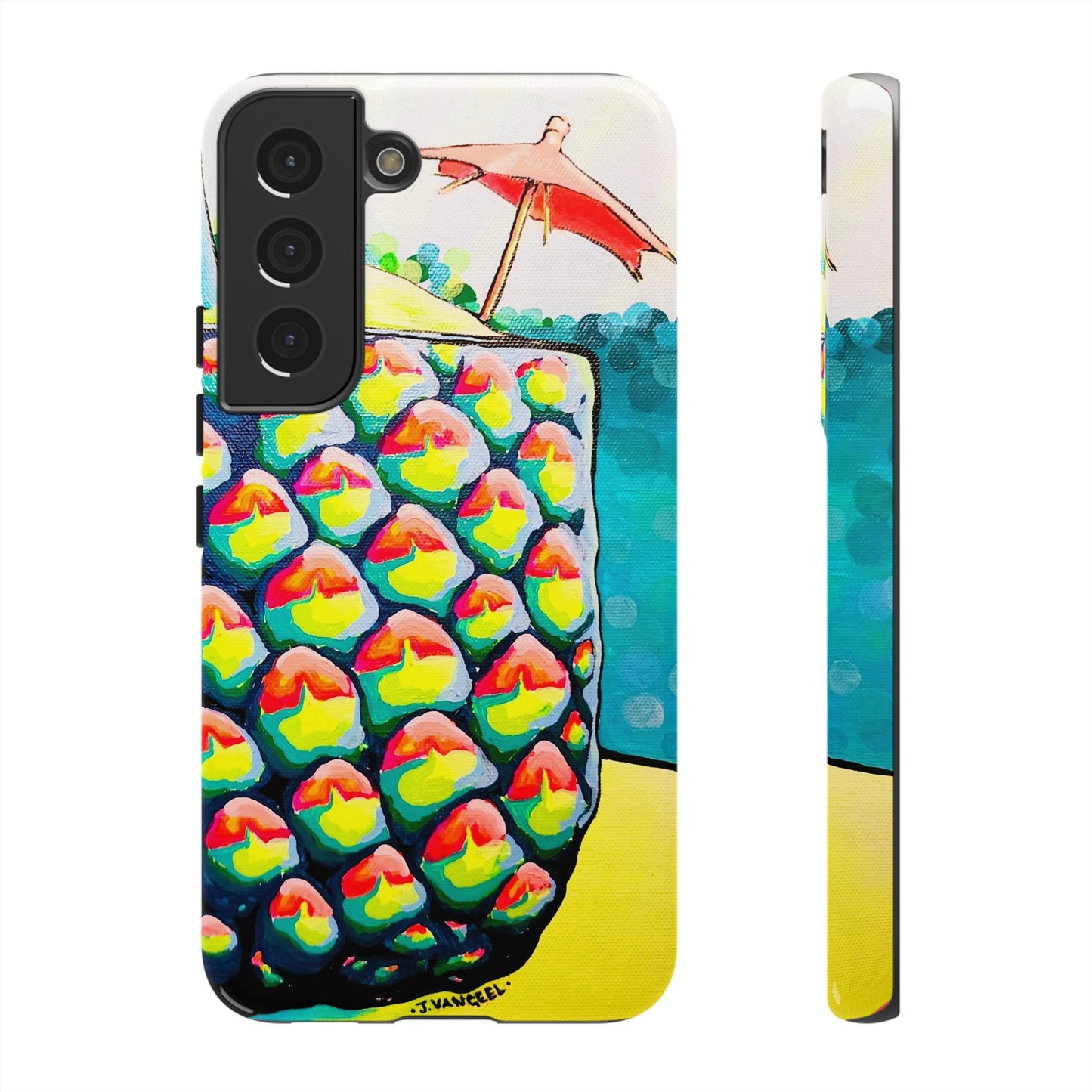 Neon Piña Colada Tough Phone Case