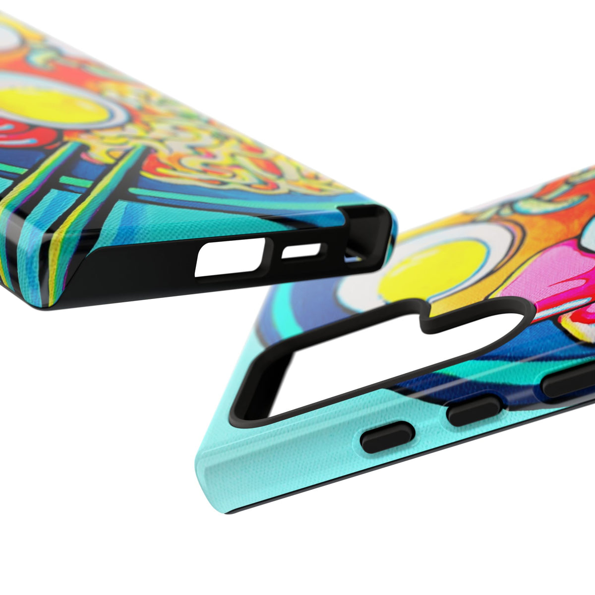 Coque de téléphone résistante Neon Ramen