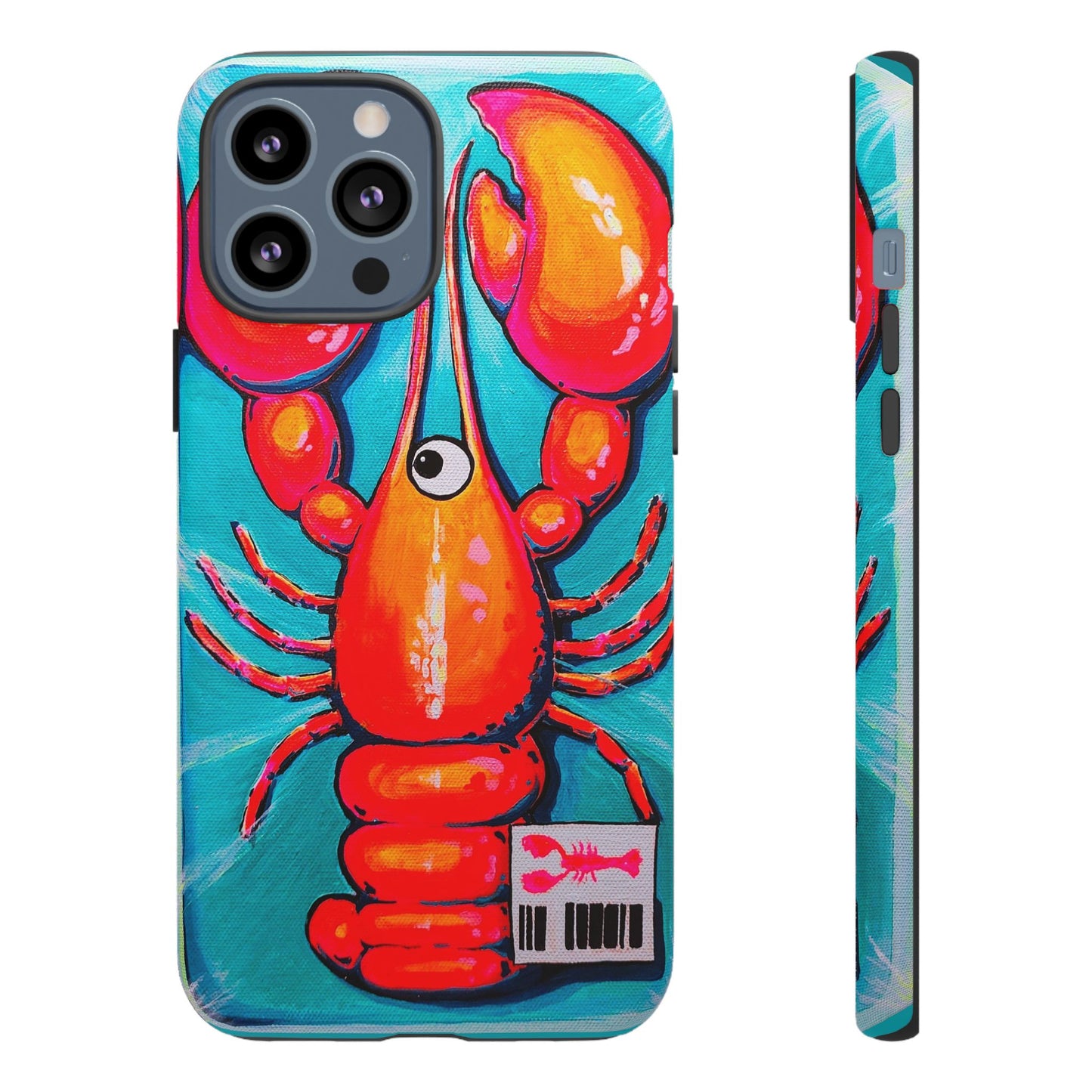 Neon Lobster Tough Phone Case