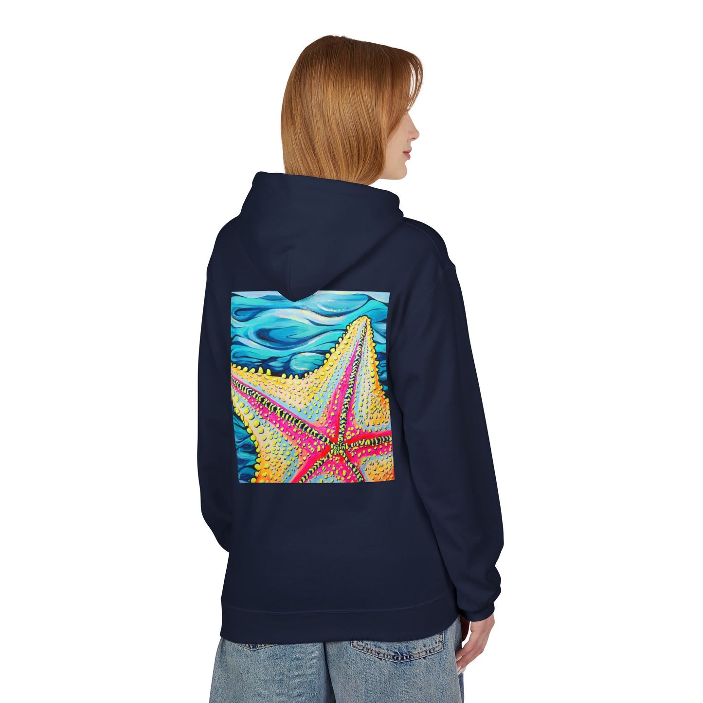 Unisex Starfish Beach Bocas Soft Hoodie