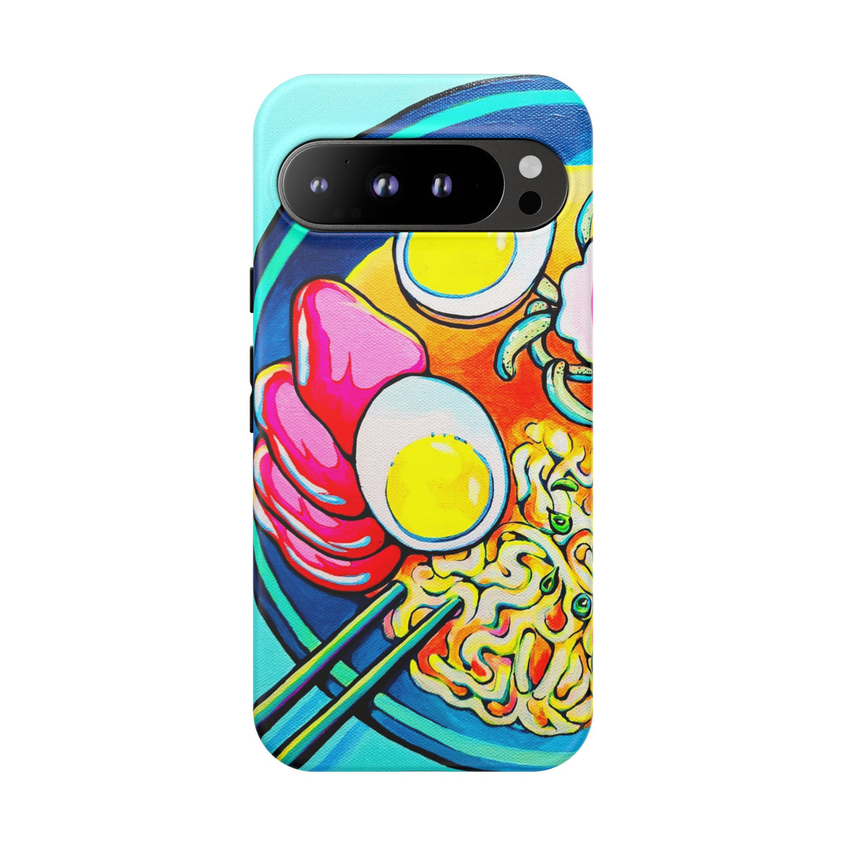 Coque de téléphone résistante Neon Ramen