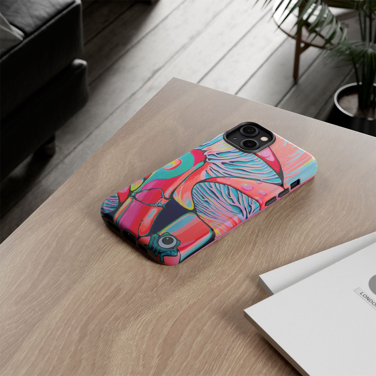 Coque de téléphone résistante Trippy Mushrooms