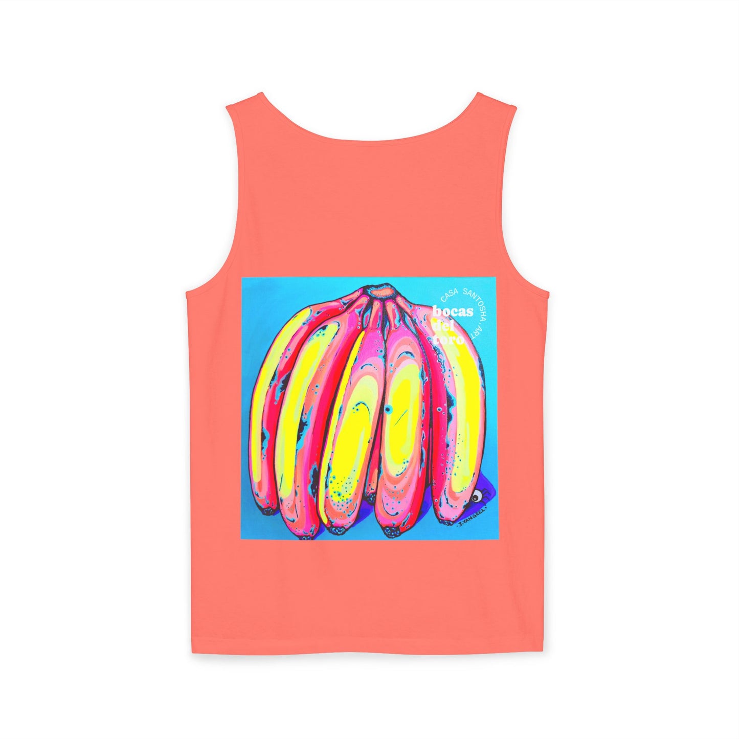 Unisex Neon Fat Bananas Tank Top - Perfect for Summer Vibes