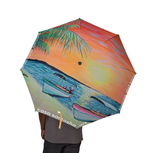 Panga Express Tropical Umbrella - Foldable & Stylish Rain Gear