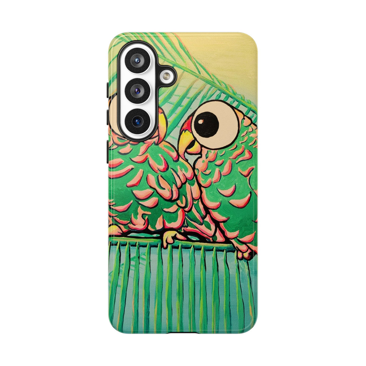 Chatty Cyclops Parrots Tough Phone Case