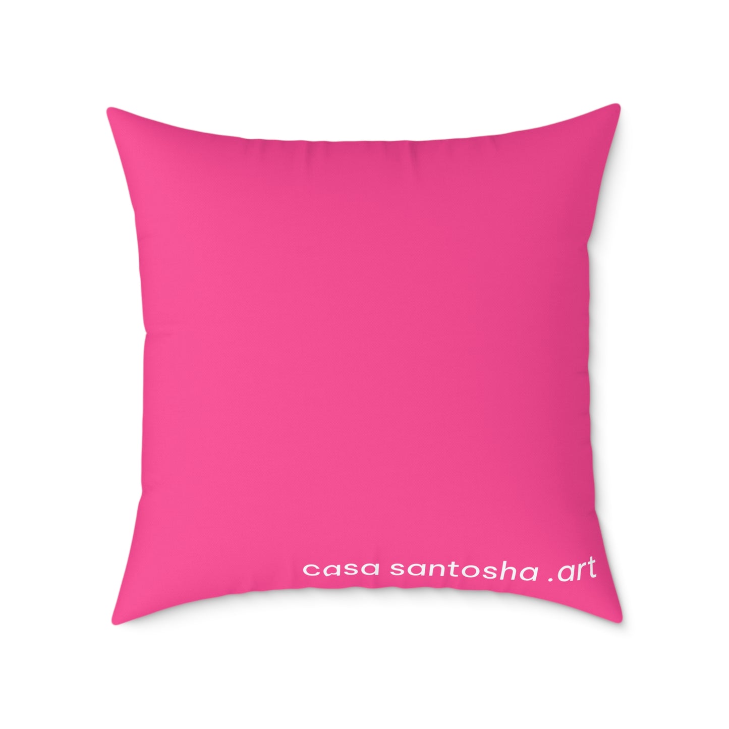 Cyclops Flamingo Family Art Canvas Decorative Pillow