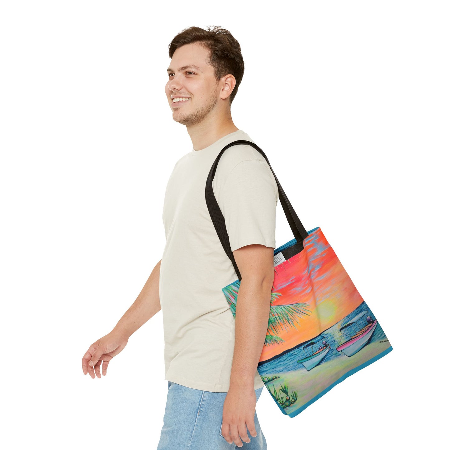 Premium Panga Express Tote Bag, Original Artist Design, Reusable Shopping Tote,  Eco-Friendly