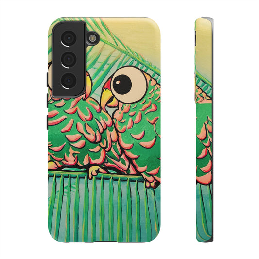 Chatty Cyclops Parrots Tough Phone Case