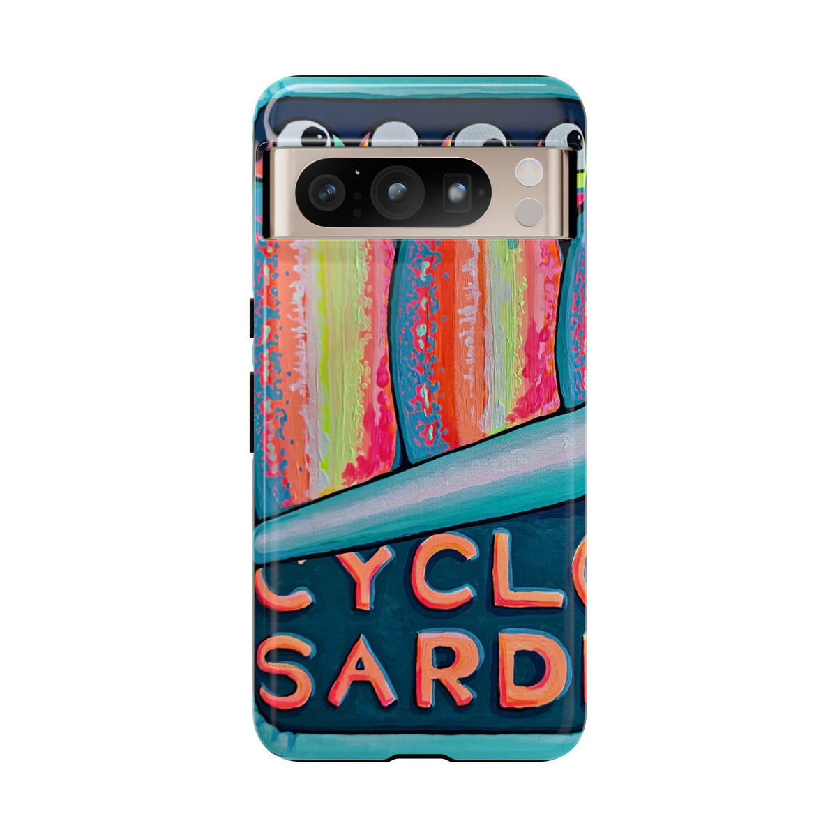 Neon Sardines Tough Phone Case