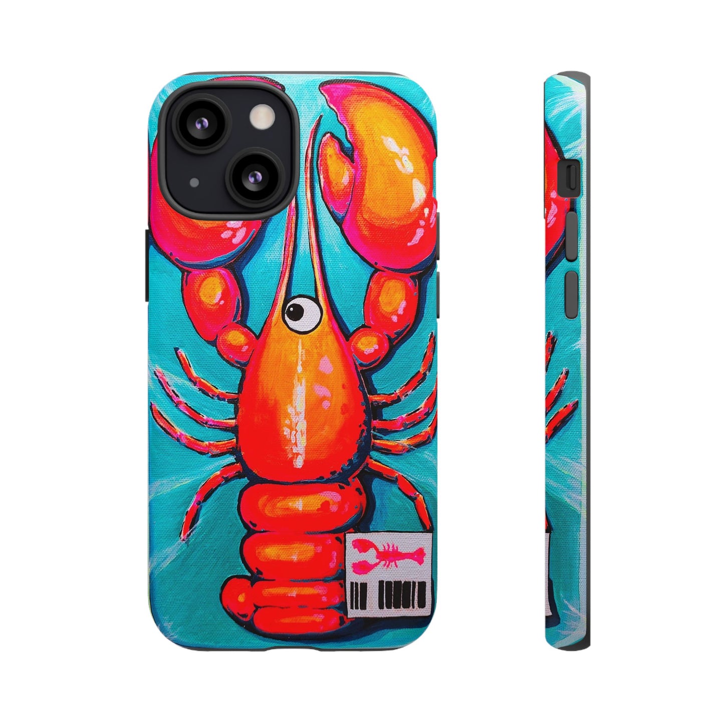 Neon Lobster Tough Phone Case