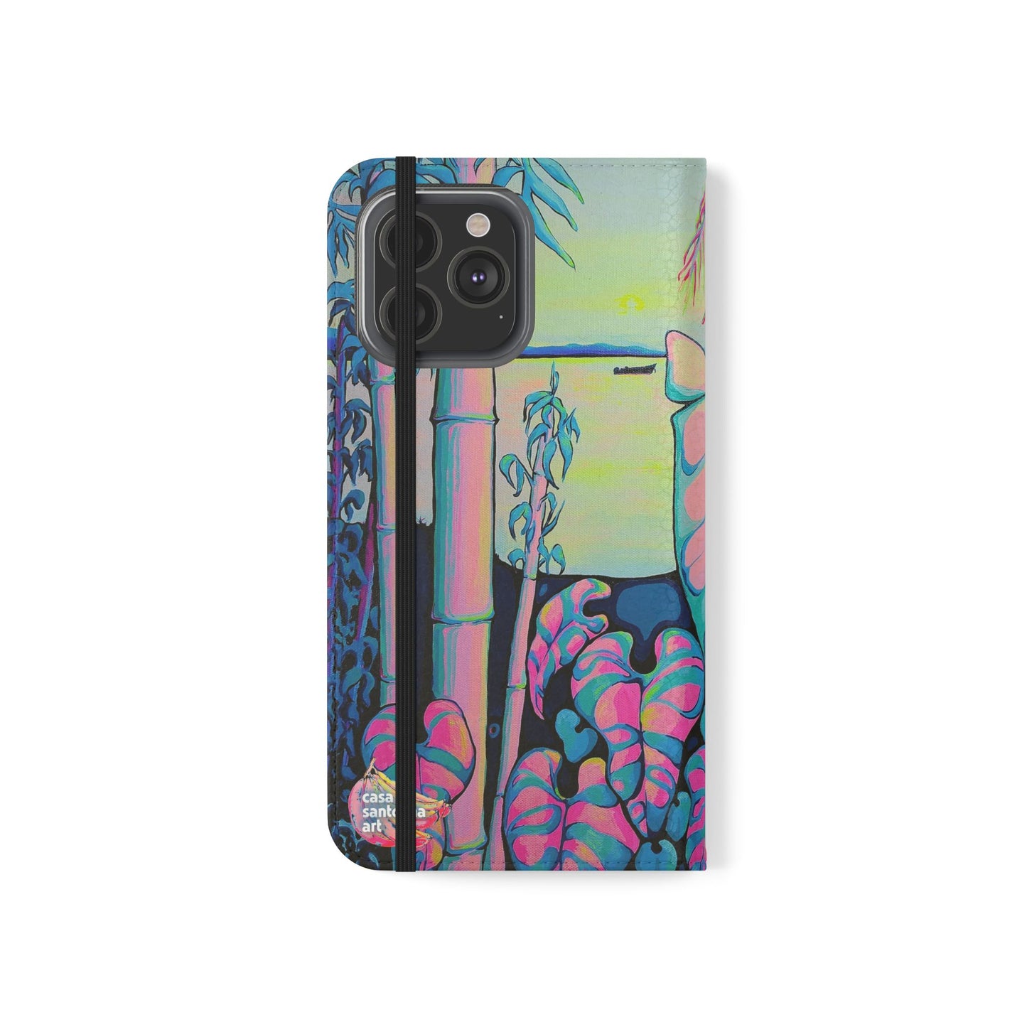 Serenity Bocas Flip Phone Case – Wallet Cover with Card Slots