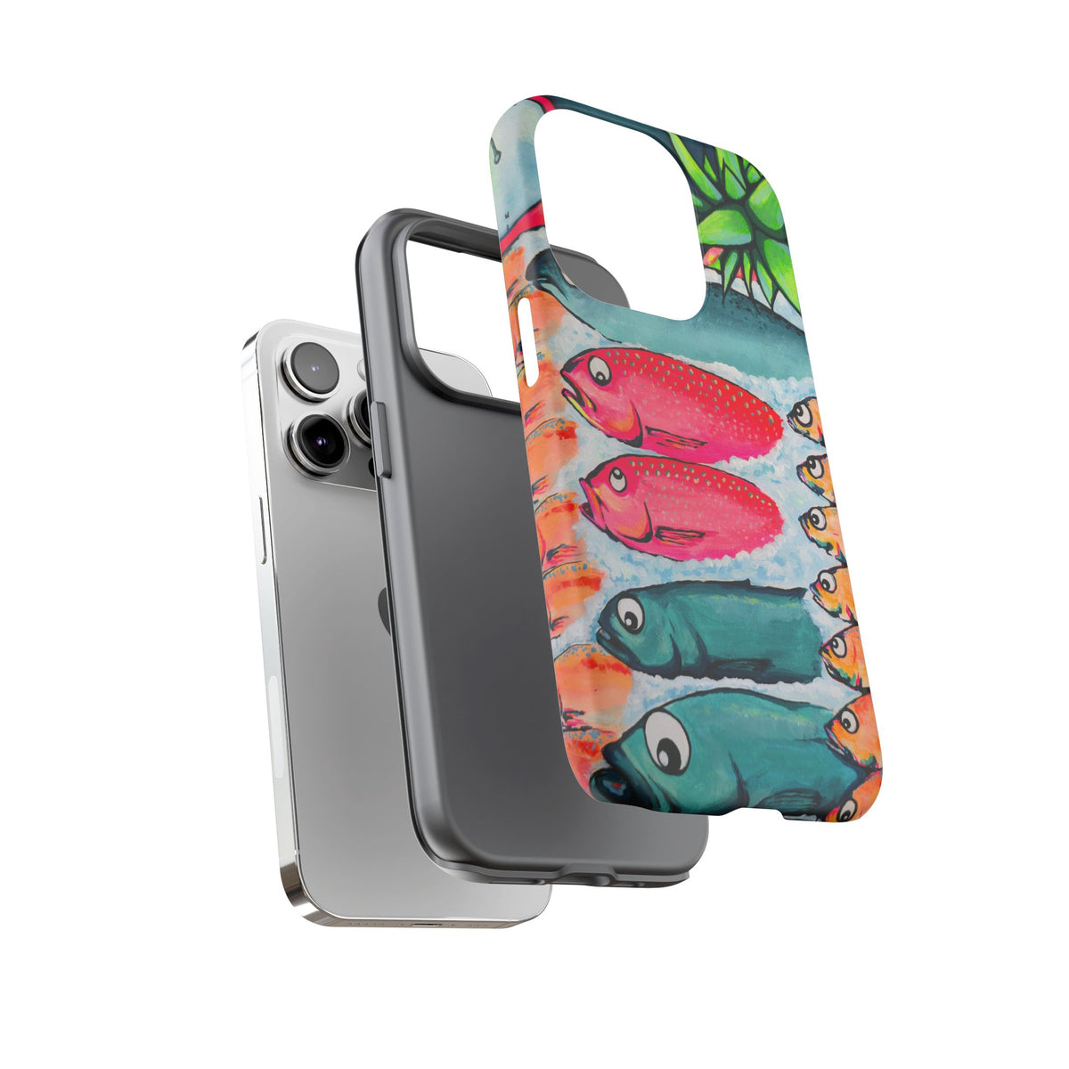 Neon Cabo Fish Market Tough Phone Case